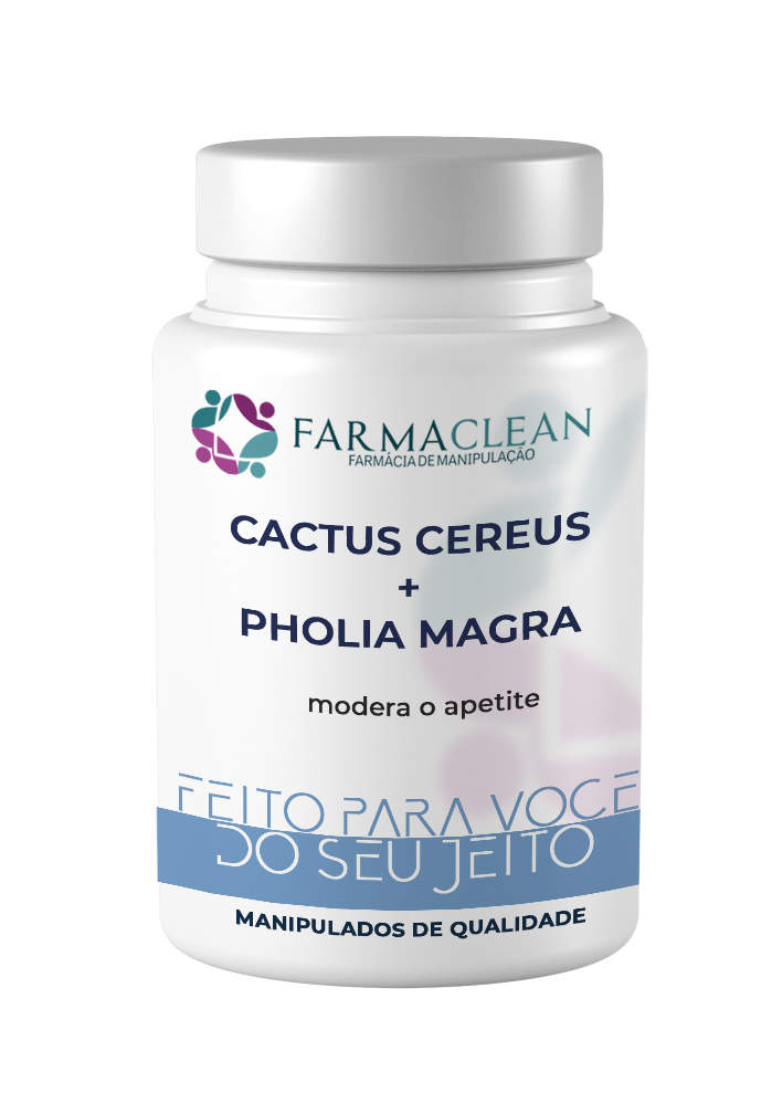 Cactus cereus 200MG + Pholia Magra 250MG - Modera o apetite