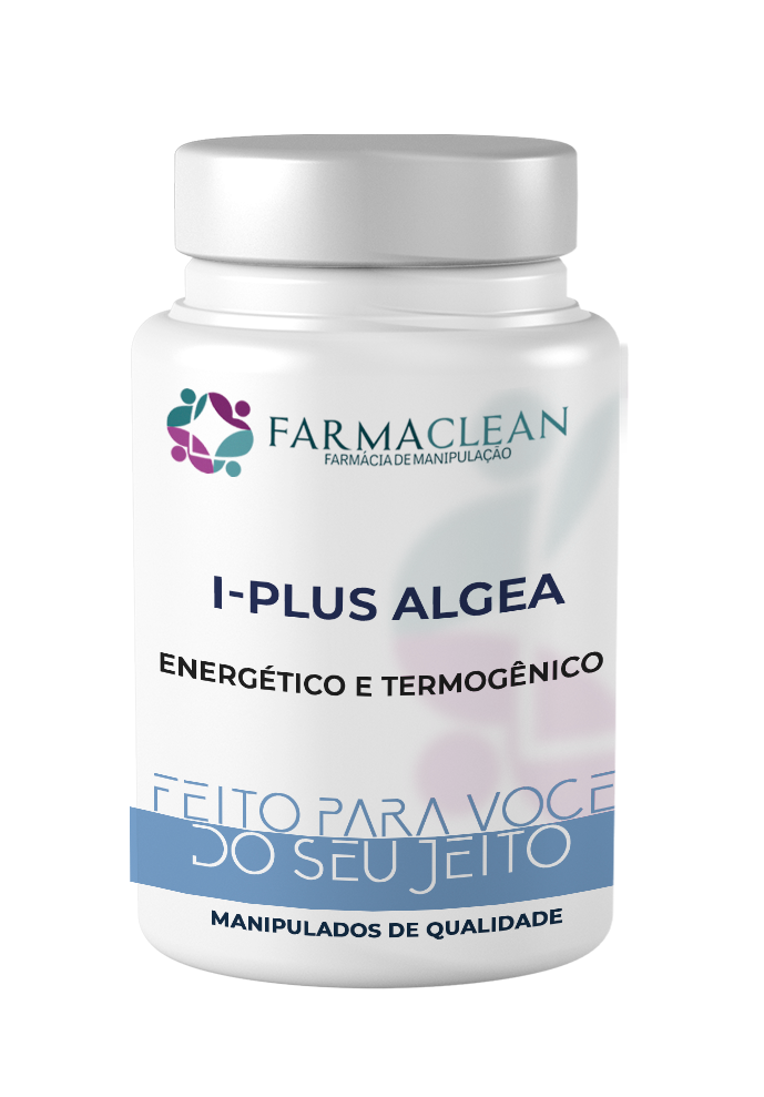 I-Plus Algea 500mg Energia para o dia e termogênese no esporte