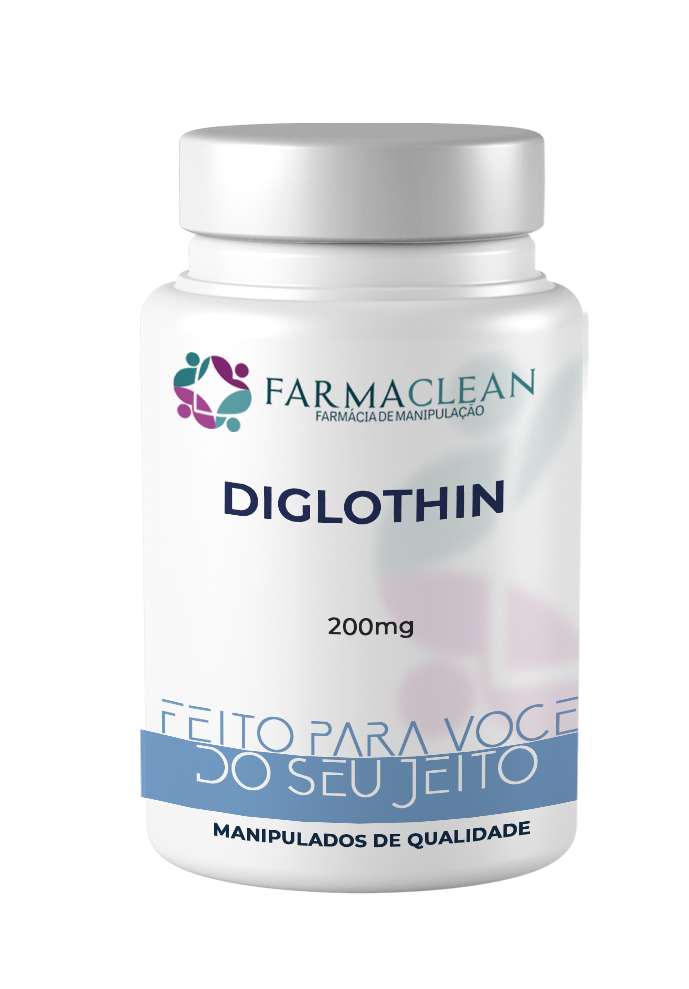 Diglothin 200mg - Redução da gordura corporal e circunferência abdominal