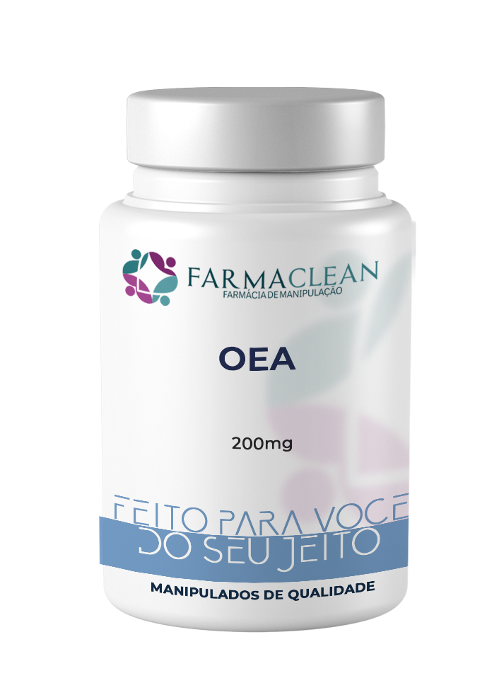Oea® (oleoyethanolamide) 200mg, em cápsulas - Redutor de apetite
