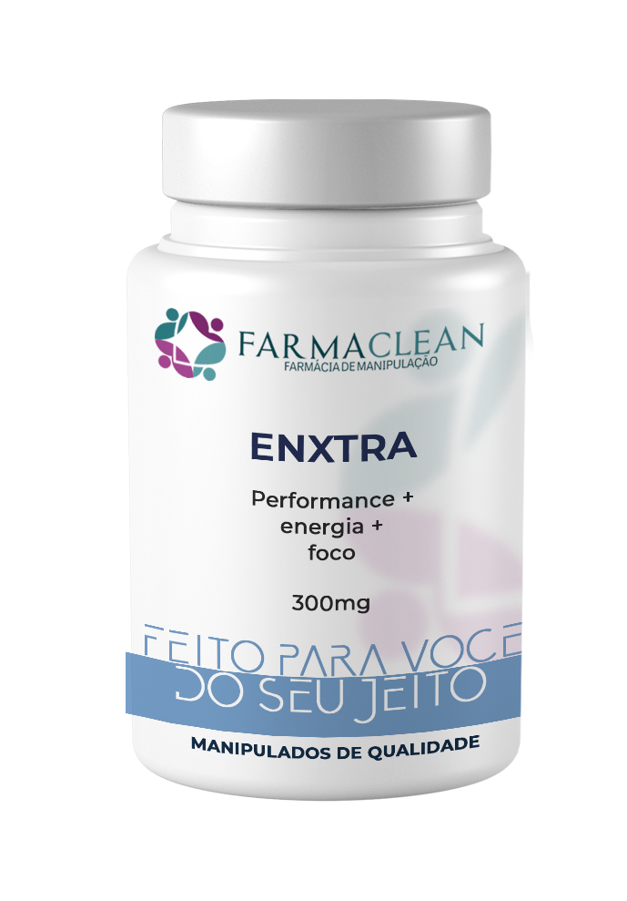 Enxtra 300mg em cápsulas - Performance, energia e foco