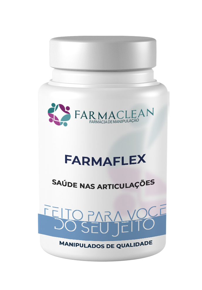 FarmaFlex 30 cápsulas - Saúde das articulações, melhora cabelo, pele e unhas