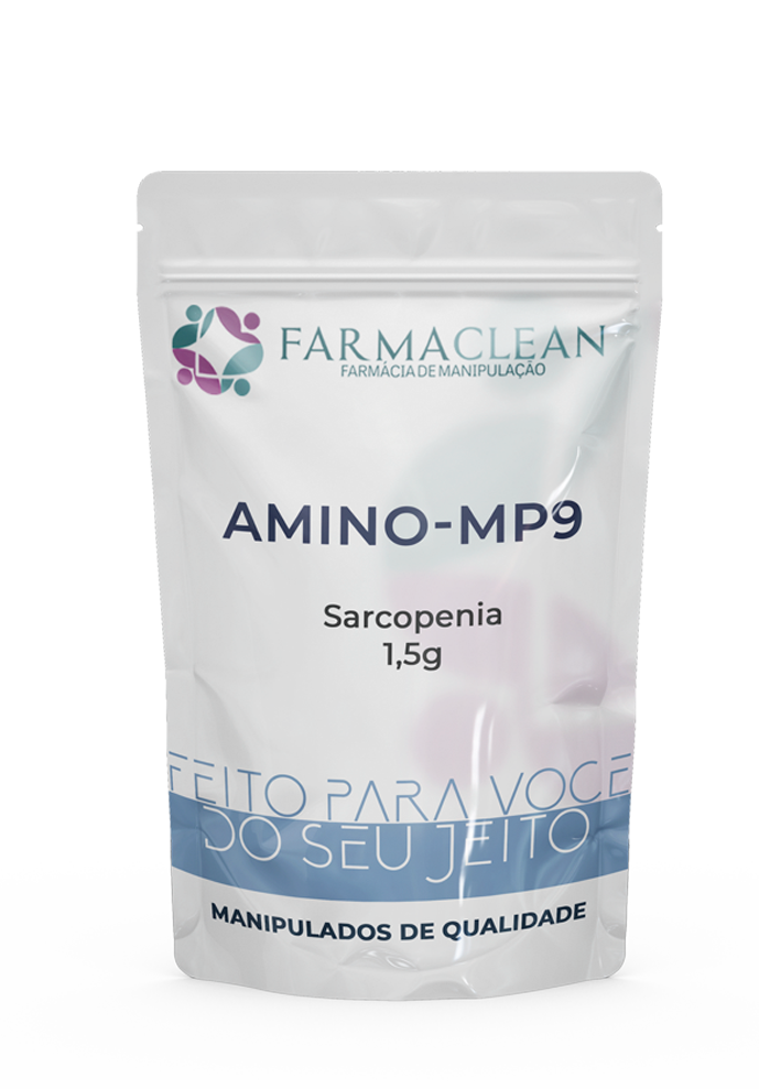 Amino MP9 - Auxilia no crescimento da massa magra, emagrecimento e sarcopenia