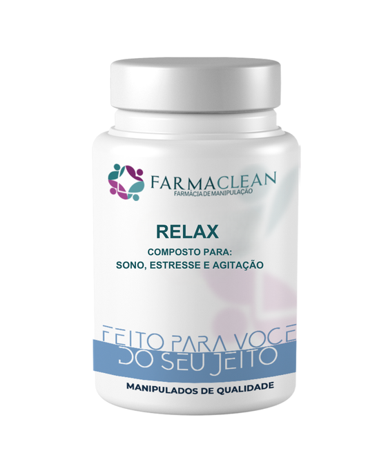 Relax : Composto para auxiliar no sono, estresse e agitação