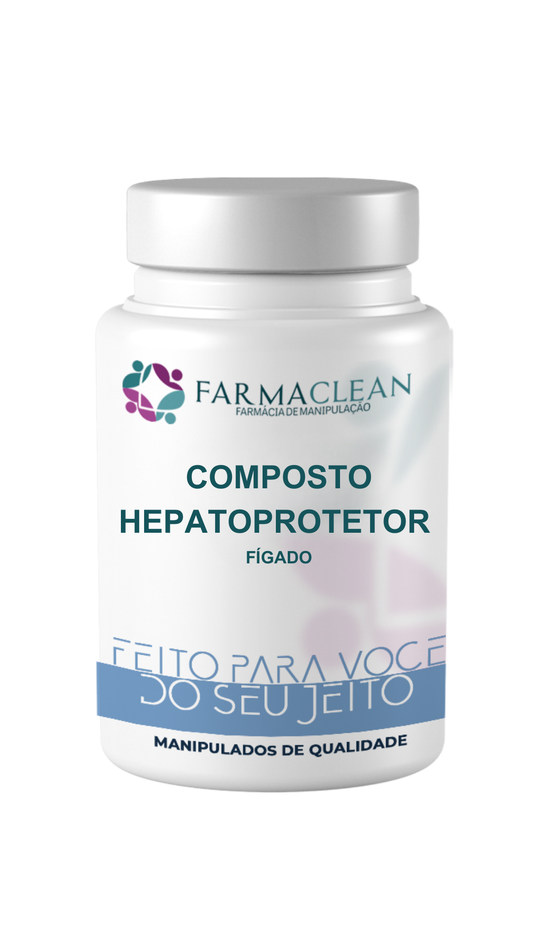 Composto Hepatoprotetor – Silimarina, Alcachofra, Cúrcuma e DL-Metionina