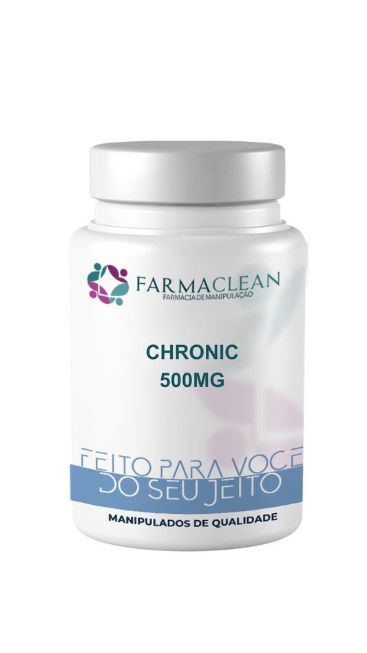 CHRONIC 500mg — energia, recuperação e vitalidade mitocondrial.