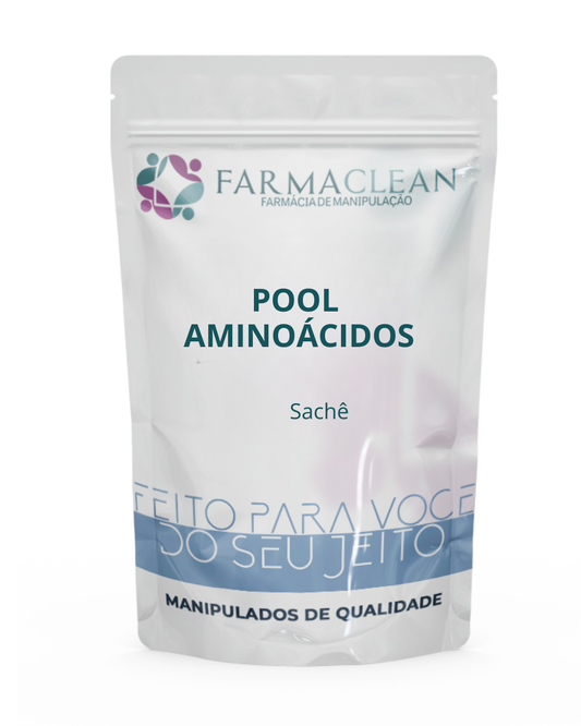 Pool de Aminoácidos essenciais para performance muscular, resistência e recuperação.
