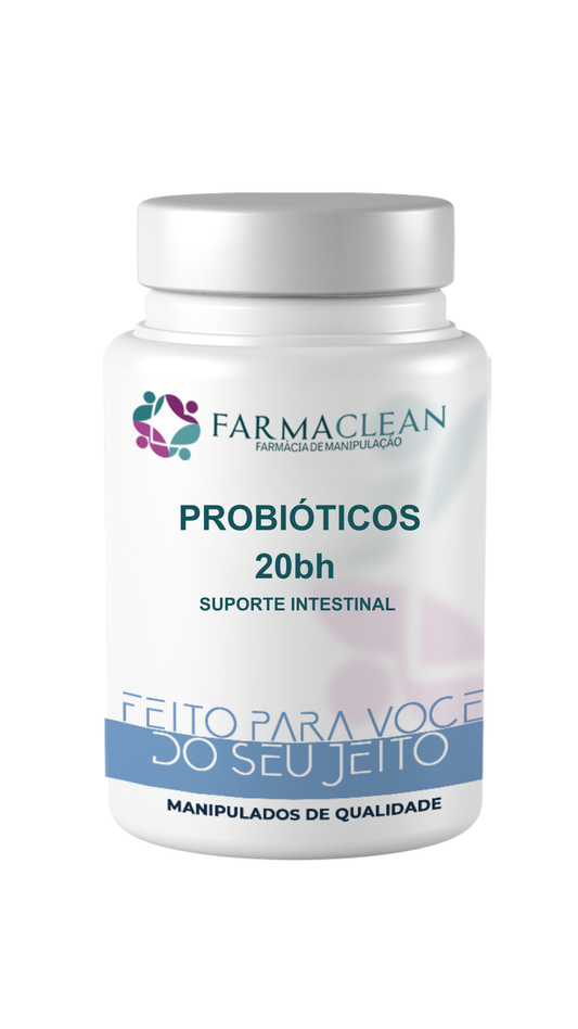 Probióticos 20bh suporte intestinal (30 doses)