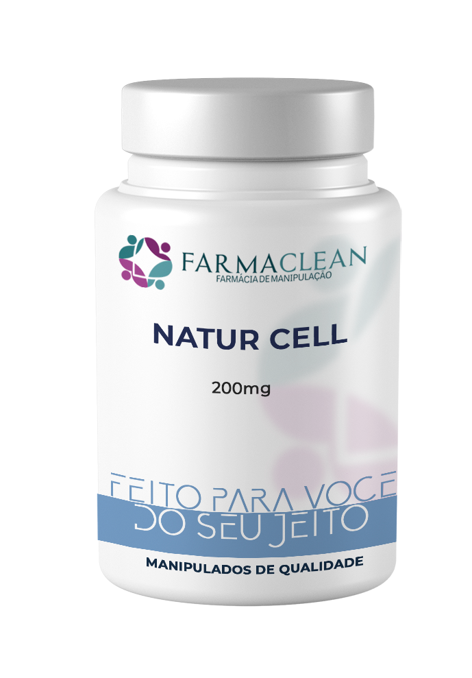 Natur-Cell 200mg - promove sensação de calma e relaxamento.