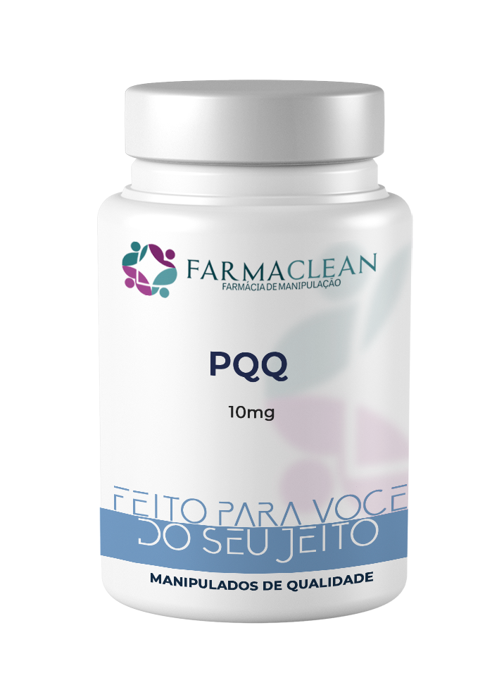 PQQ 10mg - Proteção neurológica, mitocondrial e envelhecimento precoce