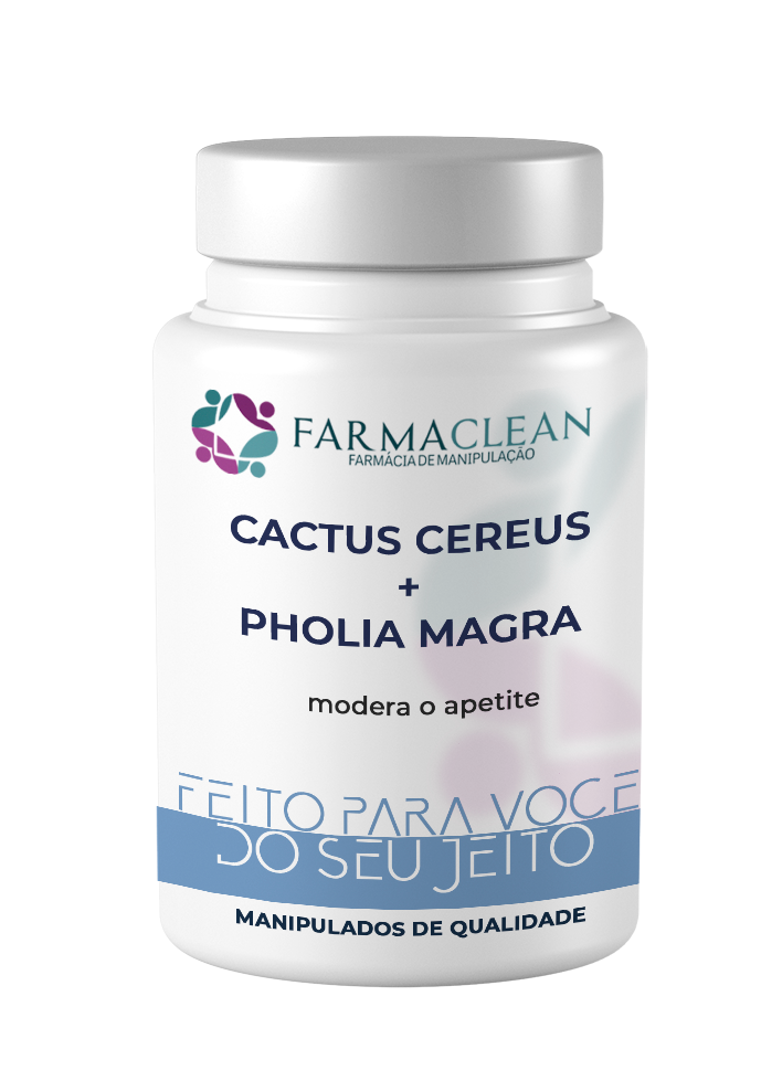 Cactus cereus 200MG + Pholia Magra  250MG -  Modera o apetite