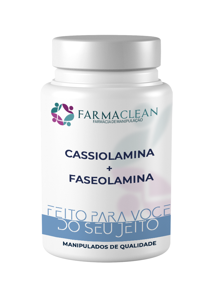 Cassiolamina 300mg + Faseolamina 300mg - Inibição de Gordura e carboidrato