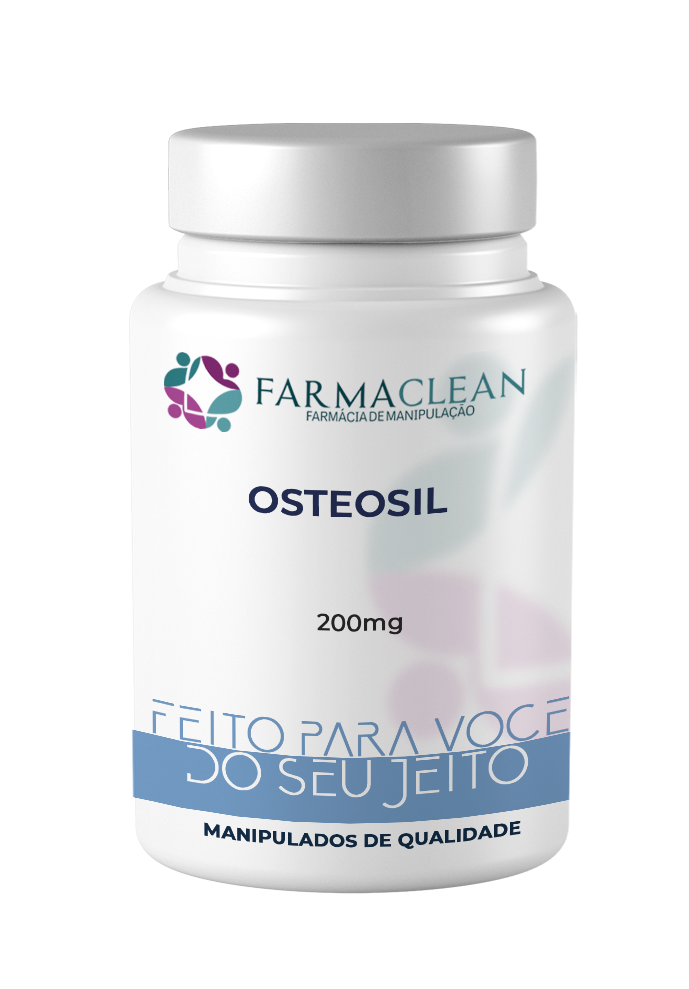 Osteosil 200mg - Protetor e regenerador da cartilagem e formação óssea