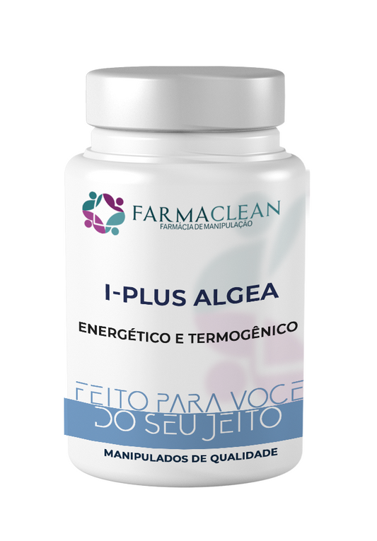 I-Plus Algea 500mg  Energia para o dia e  termogênese no esporte