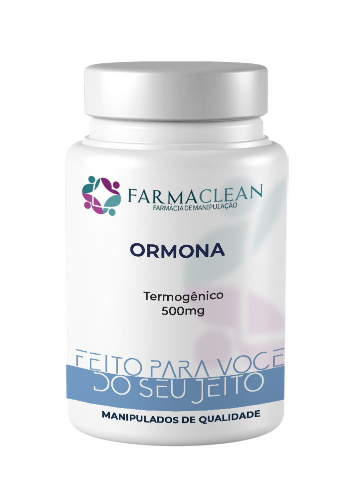 ORMONA 500mg - Redução dos níveis hormonais 30 cápsulas