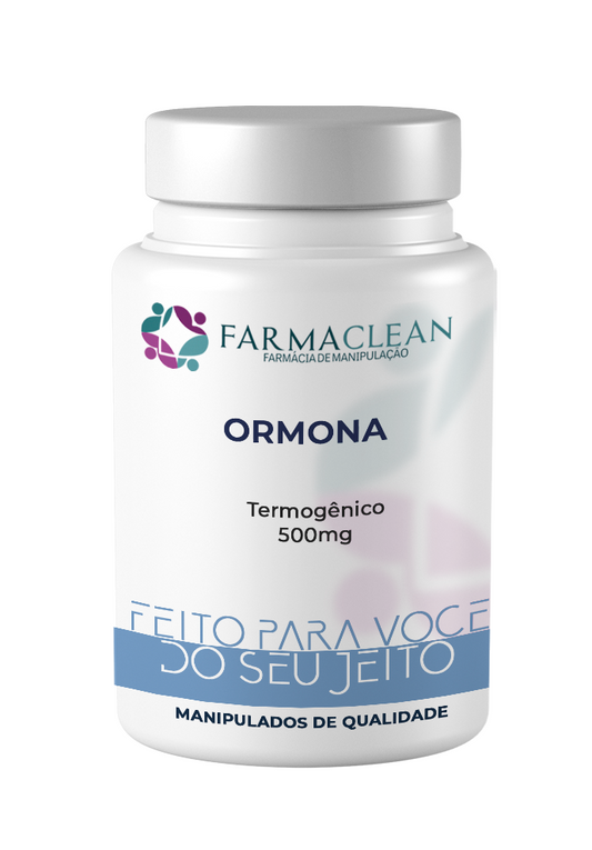 ORMONA 500mg - Redução dos níveis hormonais 30 cápsulas