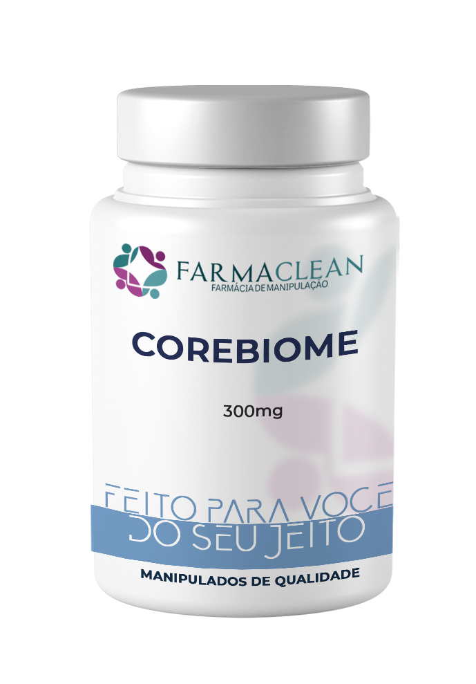 COREBIOME 300mg (Pós-Biótico) Melhora da permeabilidade intestinal