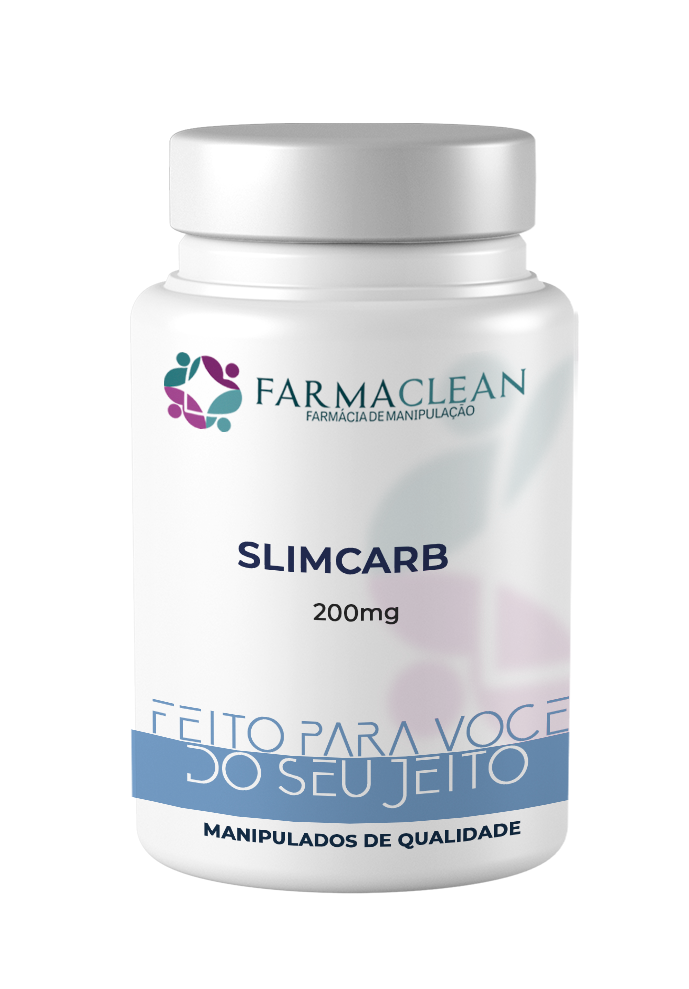 SlimCarb 200mg - Inibição da absorção de carboidratos e redução da glicemia