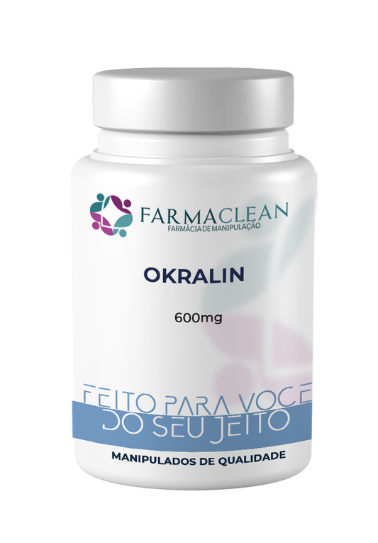 OKRALIN 600mg - Inibidor de absorção de gordura