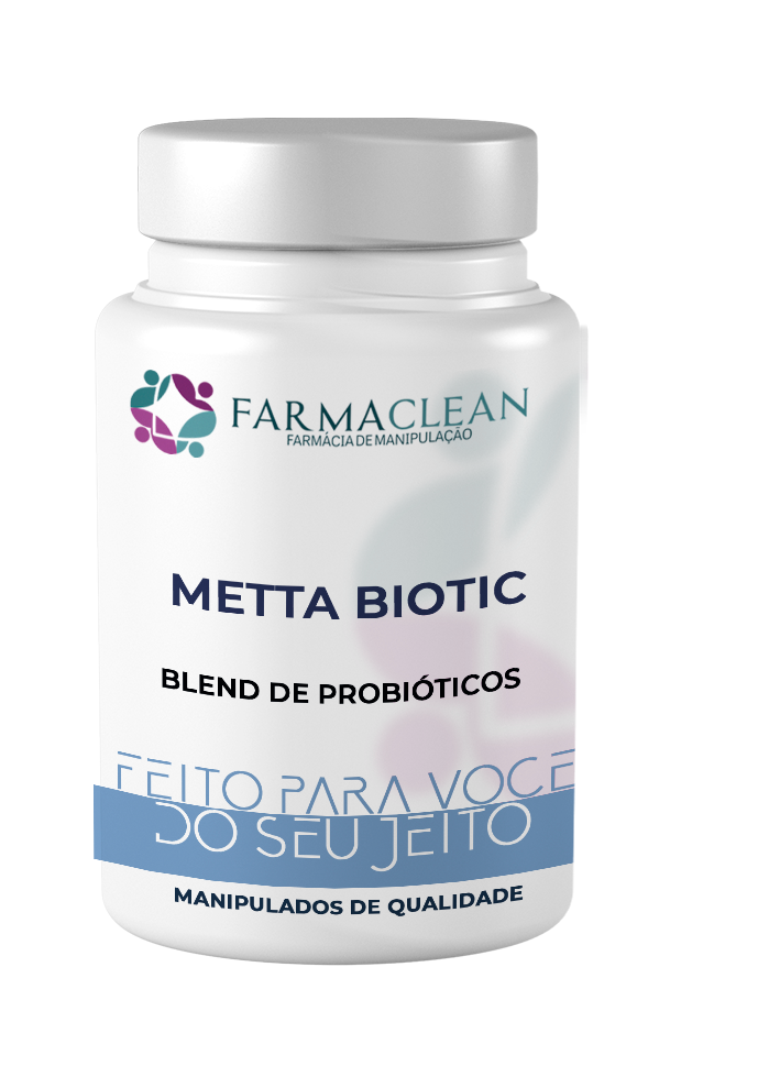 METTA Biotic 100mg - Blend probiótico para síndrome metabólica