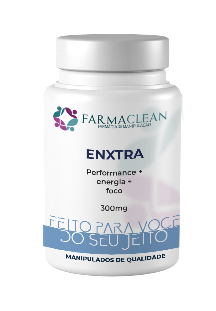 Enxtra 300mg em cápsulas -  Performance, energia e foco