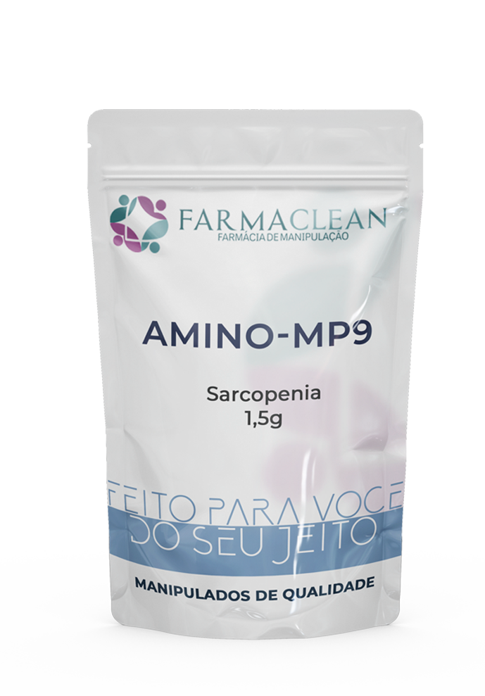 Amino MP9 - Auxilia no crescimento da massa magra,  emagrecimento e sarcopenia