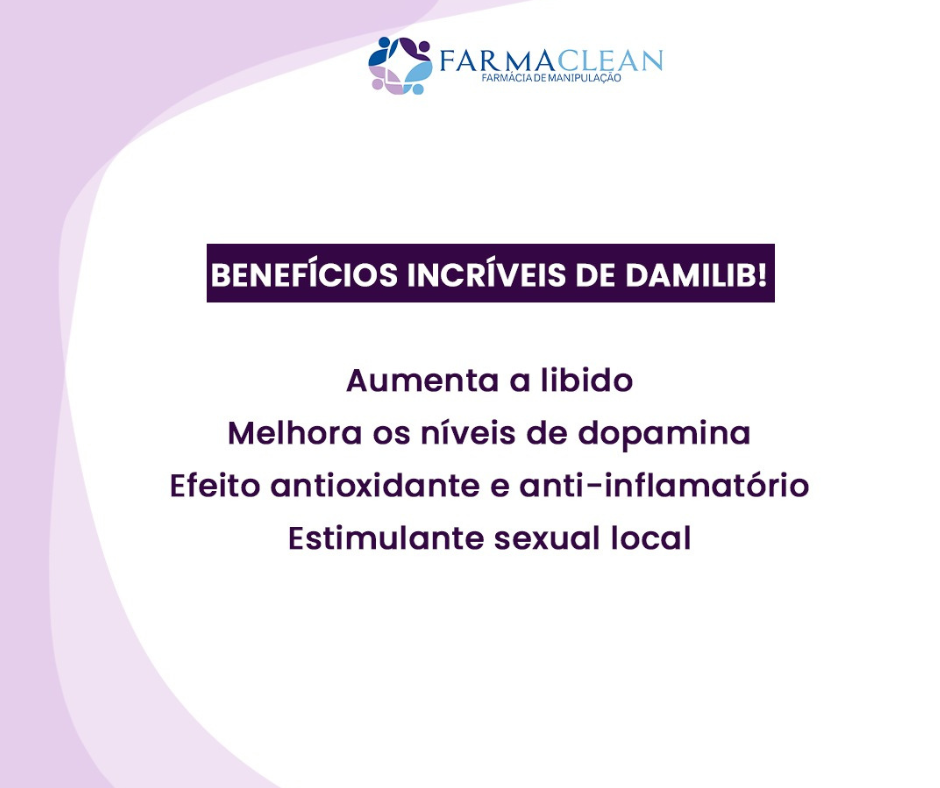 Cápsulas e gel íntimo para aumento da libido - Damilib e Jam Senses